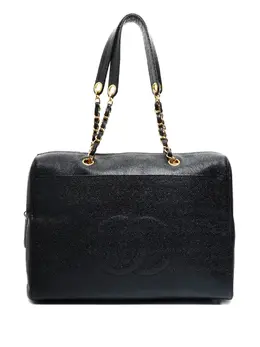 Chanel 1997-1999 CC Mark chain tote bag 32512439