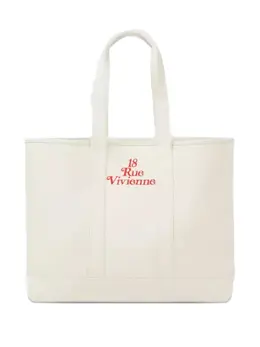 Kenzo x Verdy logo-print tote bag 32530179