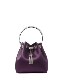 Jimmy Choo Bon Bon logo-plaque mini bag 32290753