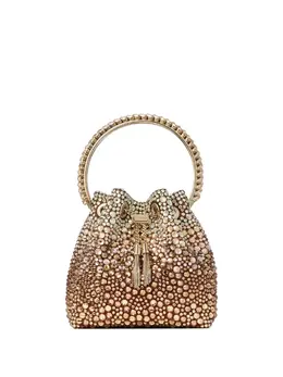 Jimmy Choo Bon Bon crystal-embellished mini bag 32294632