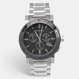 Burberry The City BU9380 Black Dial Ceramic Stainless Steel Men's Wristwatch 43 mm 1238738