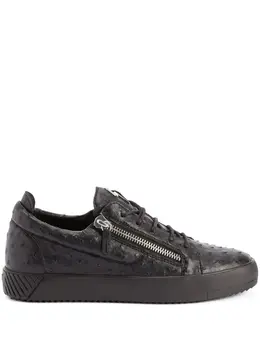 Giuseppe Zanotti Frankie double-zip low-top sneakers 20102983