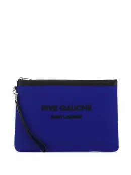 Saint Laurent logo lettering clutch bag 17306634