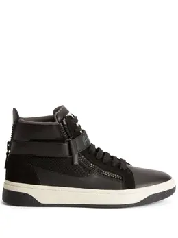 Giuseppe Zanotti Gz94 panelled leather sneakers 20276622