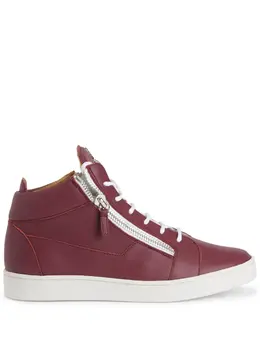 Giuseppe Zanotti Frankie logo-plaque sneakers 20103589