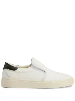 Giuseppe Zanotti GZ94 leather slip-on sneakers 23699244