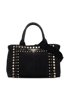 Prada 2013-2025 Small Canvas Canapa Bijoux satchel 31875631