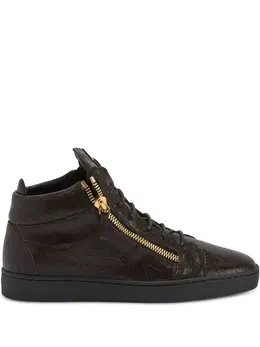 Giuseppe Zanotti Kriss leather mid-top sneakers 28758014