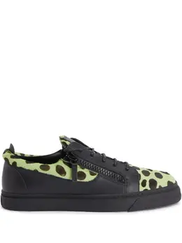 Giuseppe Zanotti Frankie double-zip low-top sneakers 23538328