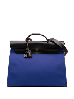 Hermes 2017 Toile Herbag Zip 39 satchel 32460494