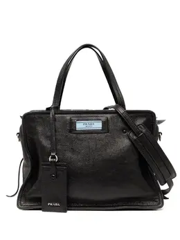Prada 2016-2025 Glace Calfskin Etiquette satchel 32484392