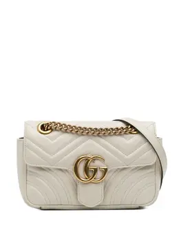 Gucci 2016-2025 Small GG Marmont Matelasse Leather shoulder bag 32451772