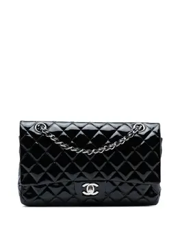 CHANEL Pre-Owned: Чёрная сумка 