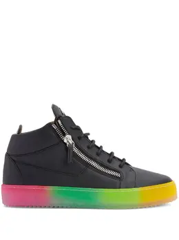 Giuseppe Zanotti Kriss rainbow sole sneakers 18425151
