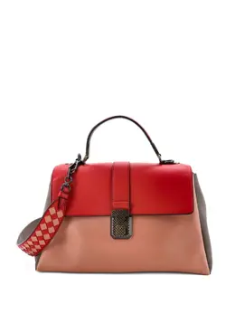 Bottega Veneta Piazza Top Handle Bag Leather with Intrecciato Detail Medium shoulder bag 32510384