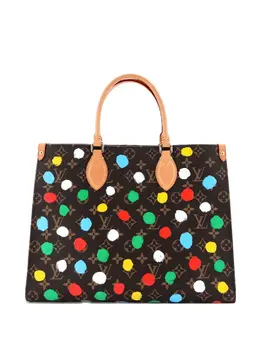 Louis Vuitton OnTheGo Yayoi Kusama Painted Dots Monogram Canvas MM tote bag 32513910