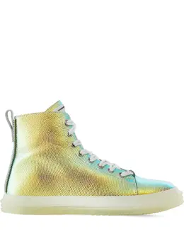 Giuseppe Zanotti Blabber shimmering lizard-effect sneakers 15558091