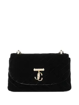 Jimmy Choo small Curve velvet cross body bag 32295417