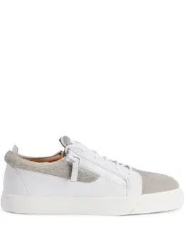 Giuseppe Zanotti Frankie double-zip low-top sneakers 23538301
