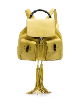 Gucci 2000-2015 Leather Bamboo Tassel backpack 31482010