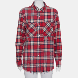 Amiri: Красная рубашка 