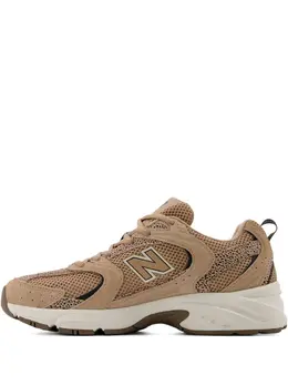 New Balance: Бежевые кроссовки  530