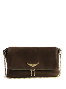 Zadig & Voltaire Rocky II wings-detail chain-strap satchel bag 32246141
