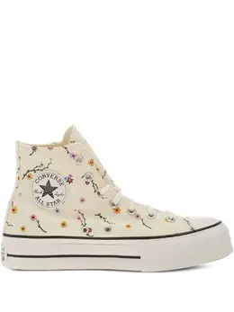 Converse Chuck Taylor All Star Lift embroidered-blooms sneakers 32456998