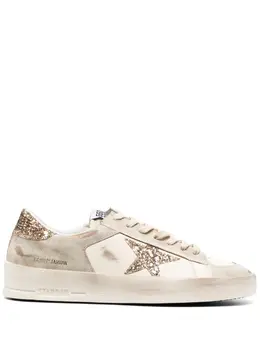 Golden Goose star-patch lace-up sneakers 20261301