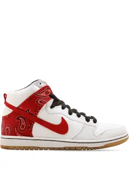 Nike: Красные кроссовки  Dunk High Pro SB