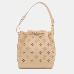 Louis Vuitton: Бежевая сумка 