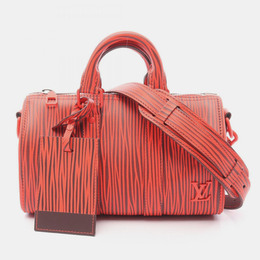 Louis Vuitton: Красная сумка  Keepall