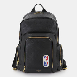 Louis Vuitton Lvxnba Basketball Backpack Monogram Empreinte Leather Black Backpack 1240150