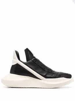 Rick Owens: Чёрные кроссовки  Geth Runner