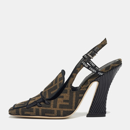 Fendi: Коричневые туфли  FFreedom