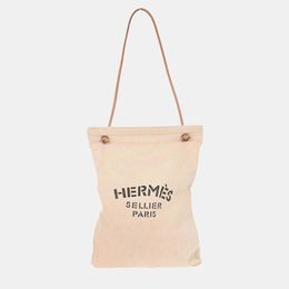 Hermes: Бежевая сумка 