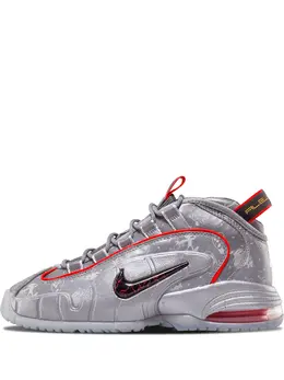 Nike: Серебристые кроссовки  Air Max Penny