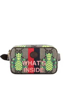 Gucci Zip Printed GG Coated Canvas belt bag 32493311