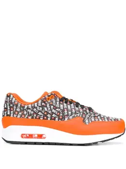 Nike: Чёрные кроссовки  Air Max 1 Premium