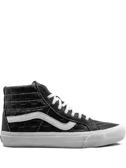 Vans: Чёрные кроссовки  SK8-Hi Reissue