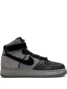 Nike: Чёрные кроссовки  Air Force 1