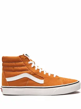 Vans: Оранжевые кроссовки  Sk8-Hi