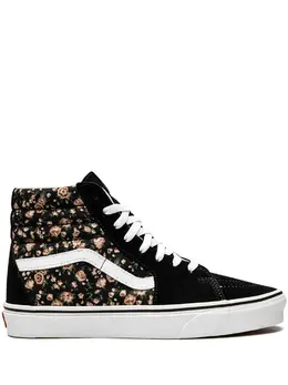 Vans: Чёрные кроссовки  Sk8-Hi