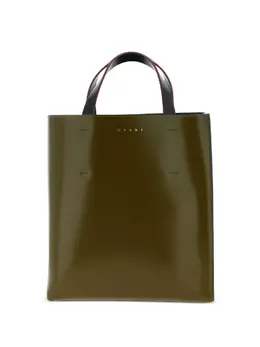 Marni small Museo logo-stamp tote bag 31666977
