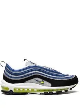 Nike: Голубые кроссовки  Air Max 97
