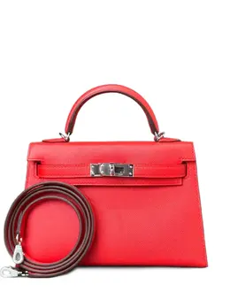 Hermes 2025 mini Kelly Sellier 20 Madame palladium-hardware tote bag 32221490