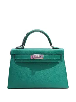 Hermes 2025 mini Kelly Sellier 20 Epsom palladium-hardware tote bag 32221504