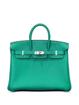 Hermes 2024 Birkin 25 Togo palladium-hardware tote bag 32203405