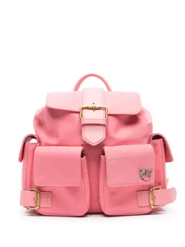 Pinko Pocket logo-plaque backpack 22158000
