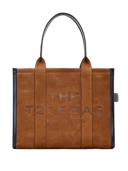 Marc Jacobs The Suede Large Tote Bag, 30928747 Brown Calf Suede